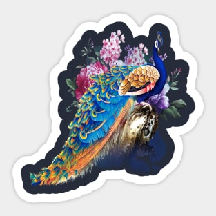 peacockThe most beautiful bird Sticker